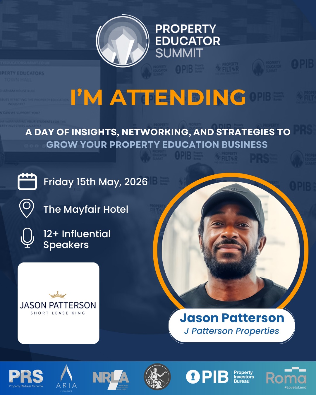 Property Educator Summit London May 15 2026 networking and learning event for property professionals